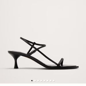 NWOT Banana republic Black Strappy Heels